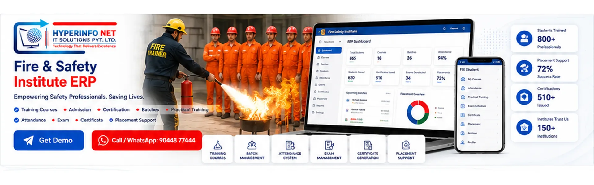 Fire & Safety Institute ERP