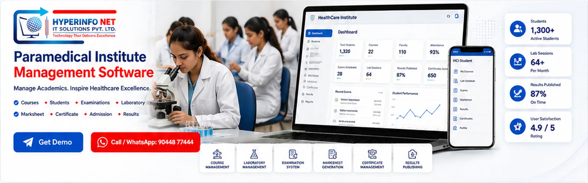 Paramedical Institute Management Software
